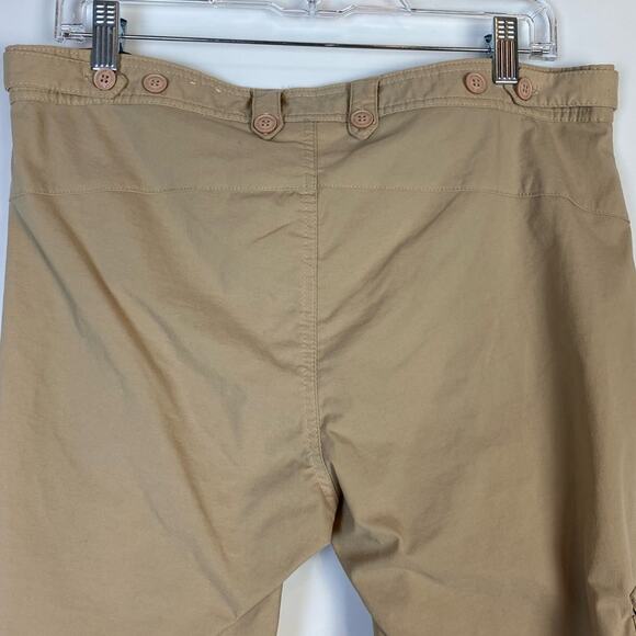 MAGELLAN OUTDOORS CAPRI CARGO NYLON HIKING PANTS TAN SIZE 10 - Picture 11 of 11